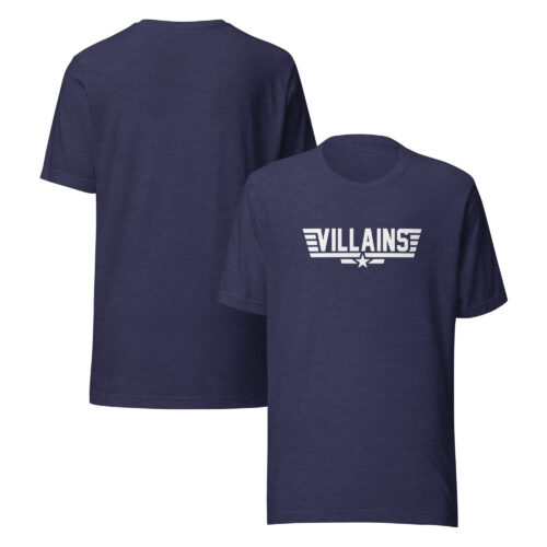 Villains - White Logo - Cotton