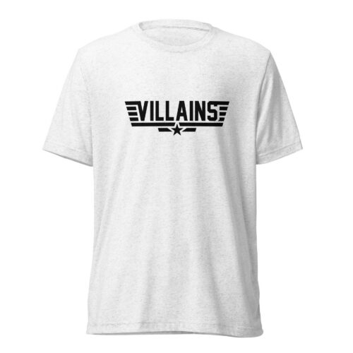 Villains - Black Logo - Tri-Blend