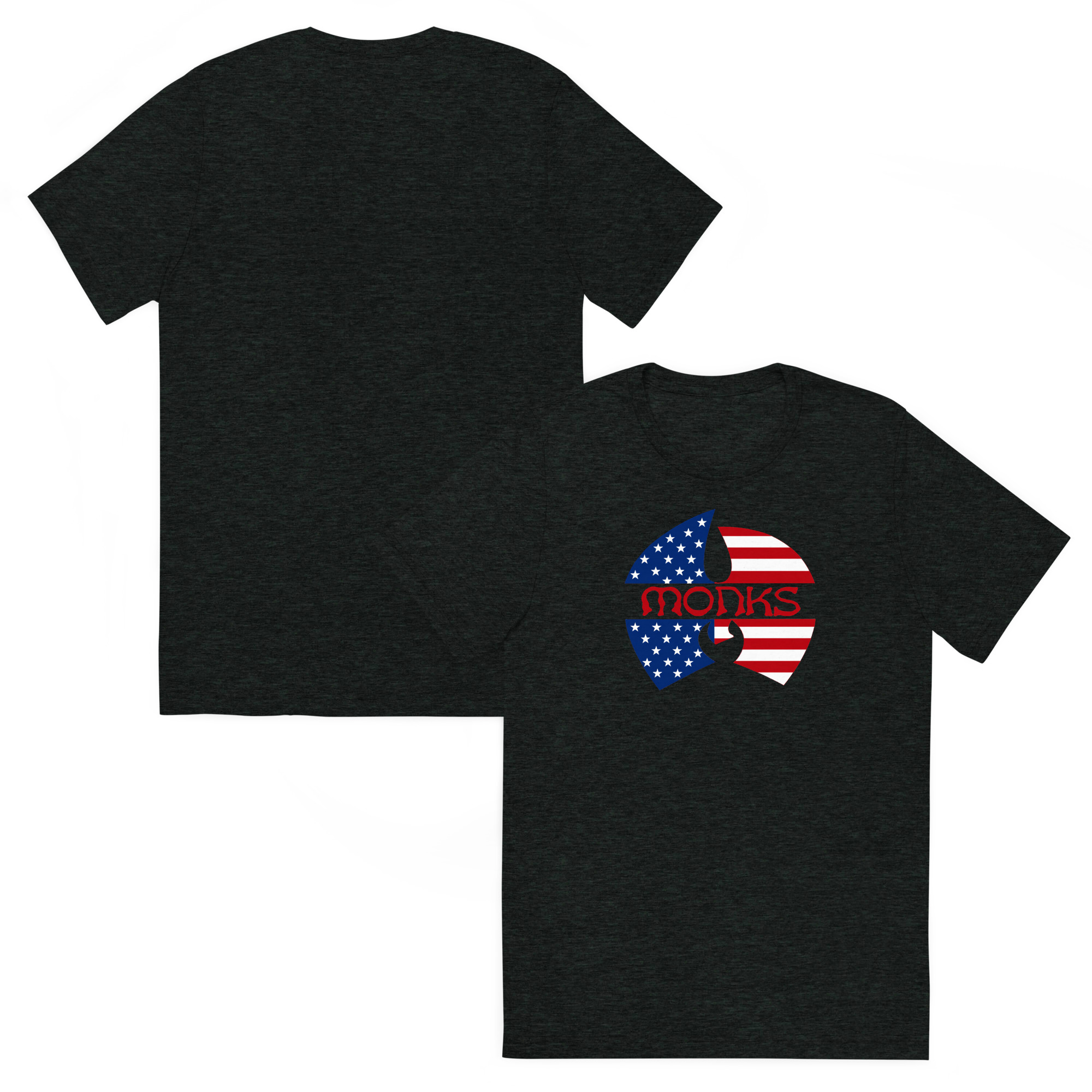 Wu-Monks America - Tri-Blend